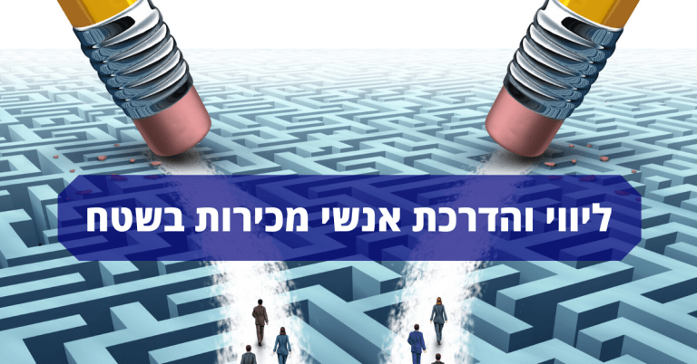 ליווי והדרכת אנשי מכירות בשטח